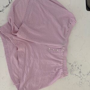 Hatch Maternity Pink Eyelet Shorts Size 1